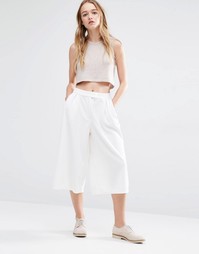 Native Youth Awkward Length Trousers - Белый