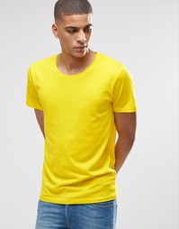 Футболка с короткими рукавами и глубоким вырезом Selected Homme