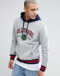Худи с логотипом Billionaire Boys Club - Серый