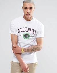 Футболка с логотипом Лиги Плюща Billionaire Boys Club - Белый