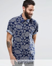 Фестивальная рубашка классического кроя Reclaimed Vintage