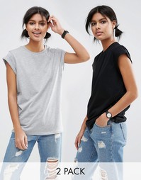 2 футболки ASOS The Ultimate Easy - СКИДКА 10%