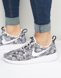 Кроссовки с принтом Nike Roshe One 833620-010 - Черный