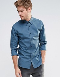 Рубашка с длинными рукавами Selected Sonton - Синий