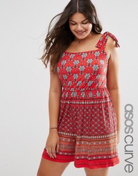 Ромпер с принтом ASOS CURVE - Принт