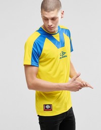 Футболка со вставками Umbro - Желтый