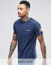 Футболка в стиле ретро Ellesse L.S - Темно-синий