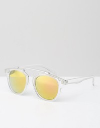 Солнцезащитные очки в прозрачной оправе без переносицы Jeepers Peepers
