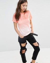Футболка с принтом логотипа Vans