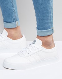 Белые кожаные кроссовки adidas Originals Adi-Ease D69229 - Белый