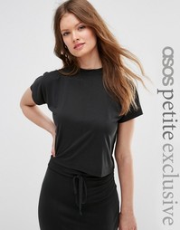 Футболка из купро ASOS PETITE - Серый