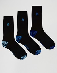 Комплект из 3 пар носков Original Penguin - Черный