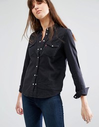 Джинсовая рубашка в стиле вестерн Levi's - Черные чернила Levi's®