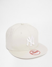 Бейсболка New Era 9 Fifty NY Yankees - Бежевый