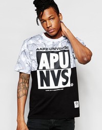 Футболка AAPE By A Bathing Ape Fancy - Белый