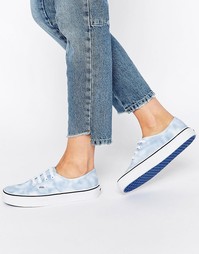 Кеды с принтом тай-дай Vans Authentic - Мульти