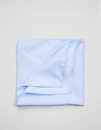 Нежно-голубой платок для нагрудного кармана ASOS Wedding - Синий