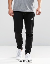Суженные книзу черные спортивные штаны Puma эксклюзивно для ASOS