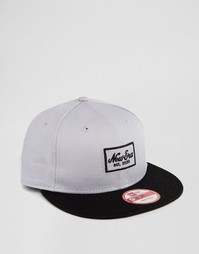 Бейсболка с нашивками New Era 9Fifty - Серый