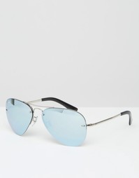 Солнцезащитные очки‑авиаторы с зеркальными стеклами Ray-Ban 0RB3449