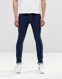 Синие супероблегающие джинсы плотностью 12,5 унции ASOS