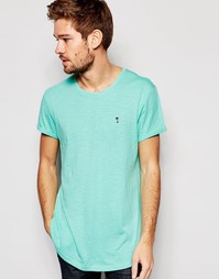 Длинная футболка Esprit - Светло-зеленый