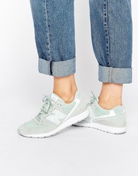 Зеленые кроссовки New Balance 996 - Мятный