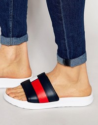 Шлепанцы с логотипом Tommy Hilfiger - Белый