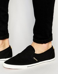 Парусиновые лоферы Jack &amp; Jones Spider - Черный