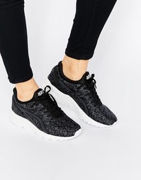 Черно-серые кроссовки Asics Gel Kayano Evo