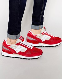 Красные кроссовки Saucony Shadow Originals S2108-614 - Красный