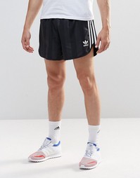 Шорты в стиле ретро adidas Originals AJ6937 - Черный