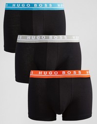 3 пары боксеров-брифов Hugo Boss - Черный