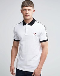 Белая футболка‑поло Fred Perry Germany - Белый