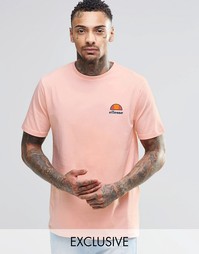 Футболка с маленьким логотипом Ellesse - Розовый