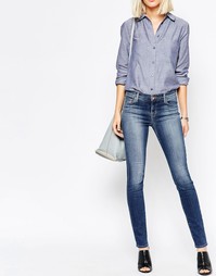Облегающие джинсы с классической талией J Brand 811 - Синий