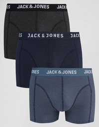 Комплект из 3 боксеров-брифов Jack &amp; Jones - Мульти