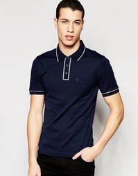 Классическая футболка‑поло слим с окантовкой Original Penguin