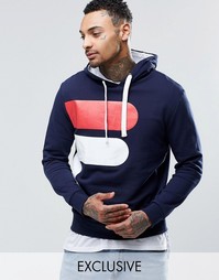 Худи с большим логотипом Fila Black Line - Бушлат