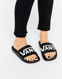 Сандалии с логотипом на ремешке Vans - Черный