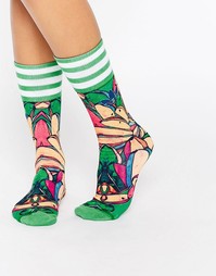 Носки с принтом бананы adidas Originals - Цветной