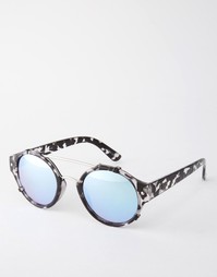 Солнцезащитные очки с синими зеркальными линзами Quay Australia It's A
