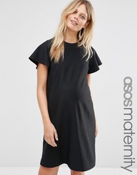 Трикотажное цельнокройное платье для беременных ASOS Maternity