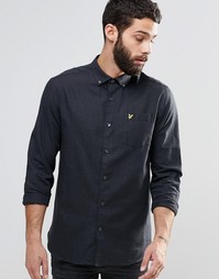 Меланжевая рубашка Lyle &amp; Scott - Серый
