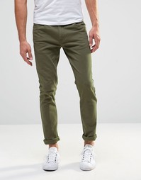 Суперузкие брюки Farah Drake - Зеленый