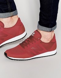 Кроссовки из микрофибры New Balance 420 - Красный