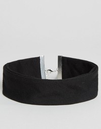 Короткое ожерелье ASOS - Черный