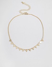 Ожерелье-чокер ограниченной серии с подвесками - Золотой Asos