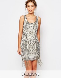 Платье с бахромой Frock and Frill - Белый