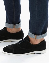 Замшевые оксфордские туфли с отделкой на носке ALDO Caliva - Черный